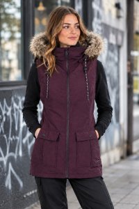 Vesta dámská VOLCOM LONGHORN INS VEST WINTER ORCHID
