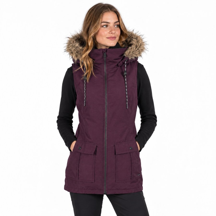 Vesta dámská VOLCOM LONGHORN INS VEST WINTER ORCHID