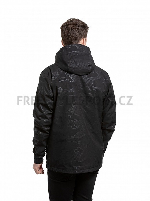 Pánská bunda MEATFLY FINN MORPH BLACK EMBOSS