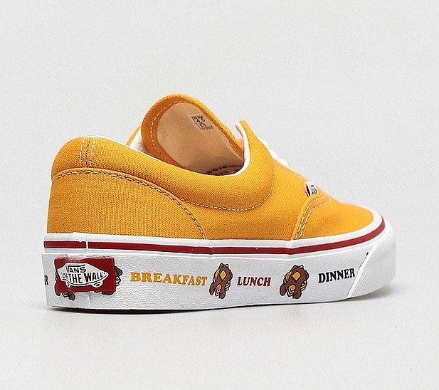 Tenisky VANS ERA (SIDEWALL PRINT) SAFFRON/MEALS
