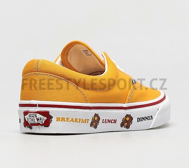 Tenisky VANS ERA (SIDEWALL PRINT) SAFFRON/MEALS