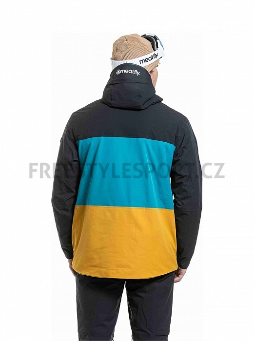 Bunda MEATFLY MANIFOLD JACKET BLACK/CHAI TEA