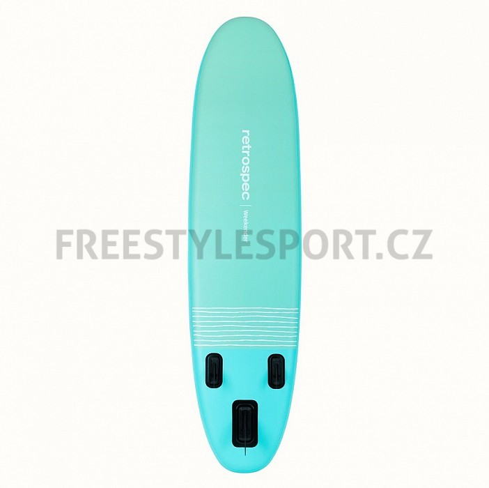 Retrospec Weekender INFLATABLE SL 10' Nafukovací Paddleboard SEAFOAM STRIPES 2022