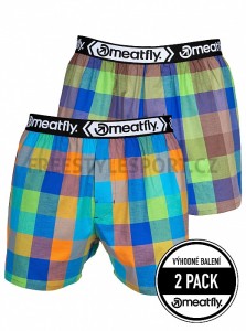 BOXERKY MEATFLY GIGI BOXERSHORTS BROWN/BLUE