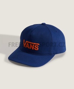 Kšiltovka VANS DROP V LOGO SNAPBACK YOUTH DEEP INDIGO