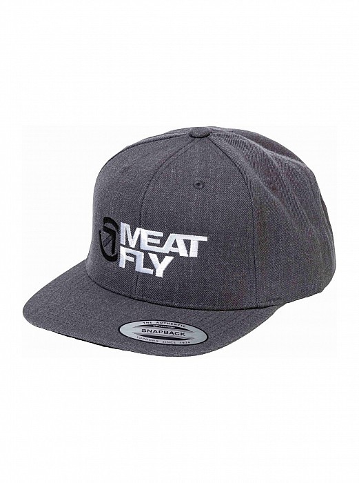 Kšiltovka MEATFLY NESS SNAPBACK DARK GREY