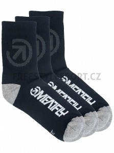 Ponožy MEATFLY LONG SOCKS BLACK