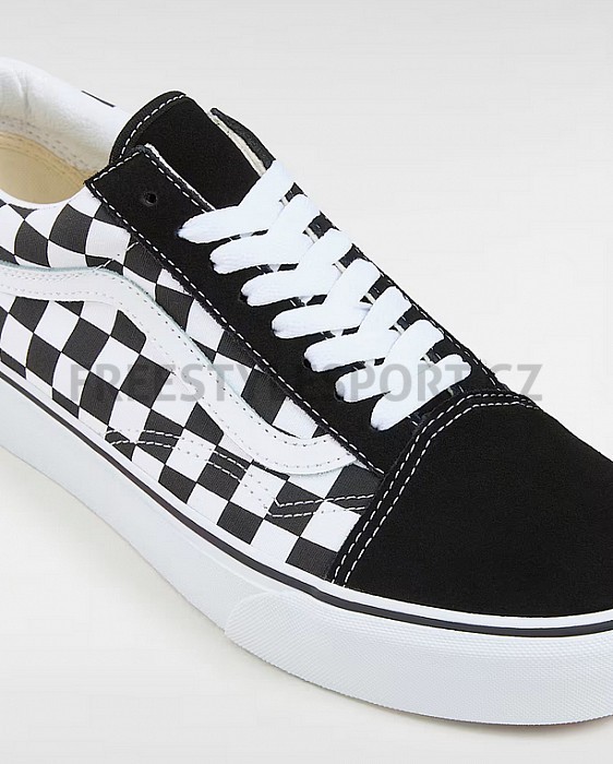 Tenisky VANS OLD SKOOL PLATFORM (CHECKERBOARD) BLACK/TRUE WHITE