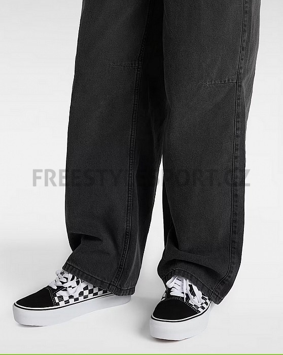Tenisky VANS OLD SKOOL PLATFORM (CHECKERBOARD) BLACK/TRUE WHITE