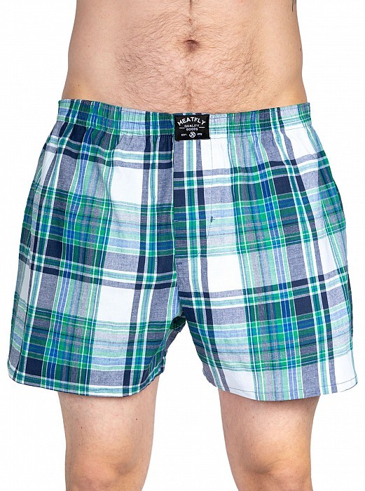 BOXERKY MEATFLY DOUG BOXERSHORTS GREEN/BLACK