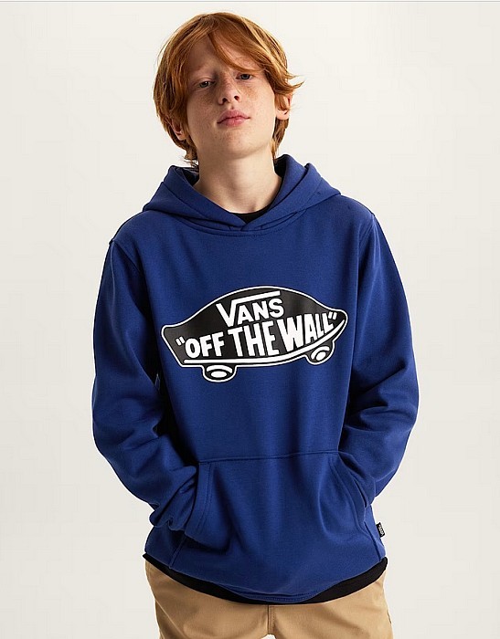 Mikina VANS STYLE 76 PO HOOD DEEP INDIGO