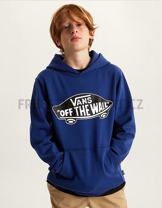 Mikina VANS STYLE 76 PO HOOD DEEP INDIGO