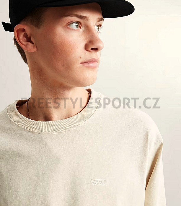 Triko VANS LEFT CHEST II LOOSE SS OATMEAL