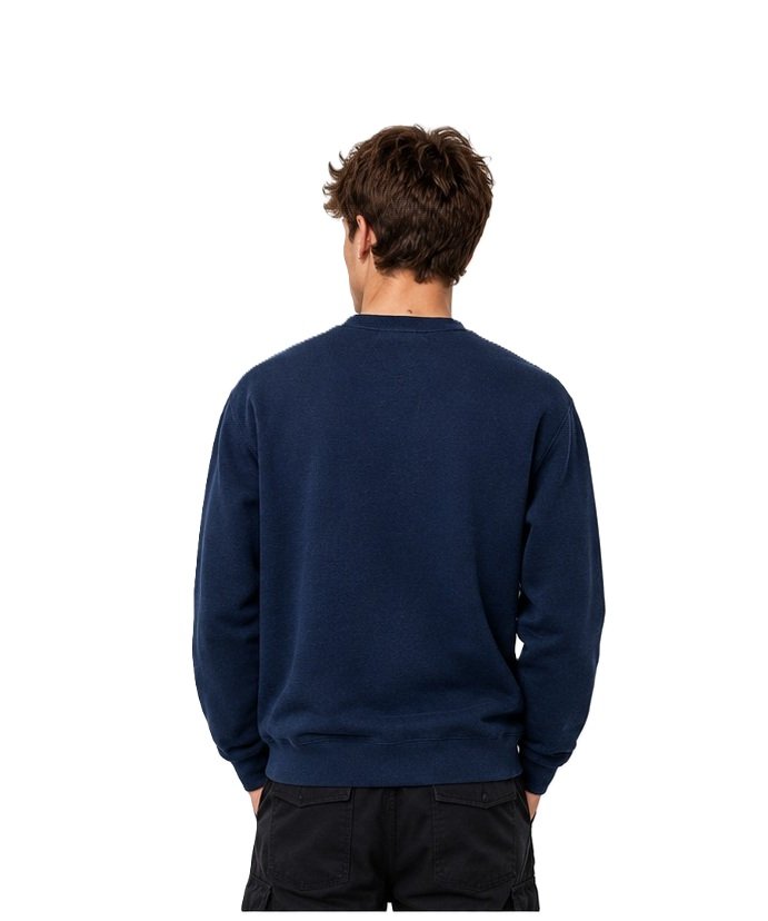 Mikina THRASHER METAL CREWNECK NAVY