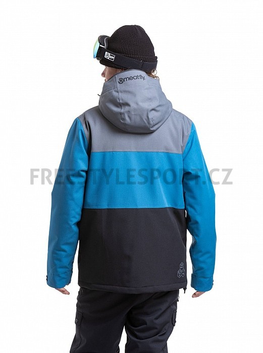 Bunda MEATFLY MANIFOLD JACKET BLUE/BLACK