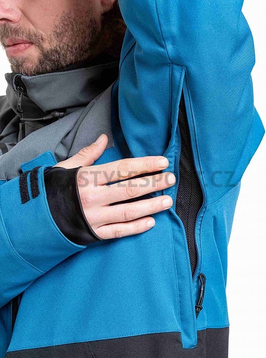Bunda MEATFLY MANIFOLD JACKET BLUE/BLACK