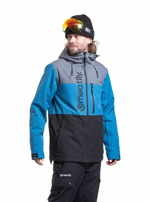 Bunda MEATFLY MANIFOLD JACKET BLUE/BLACK