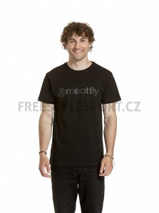 Triko MEATFLY JOE T-SHIRT BLACK/BLACK