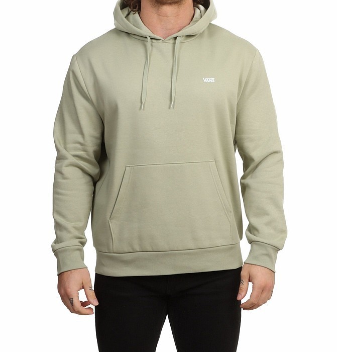 Mikina VANS LEFT CHEST PULLOVER SOFT SAGE
