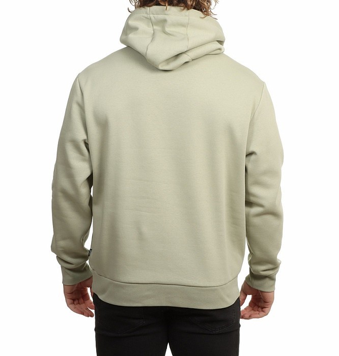 Mikina VANS LEFT CHEST PULLOVER SOFT SAGE