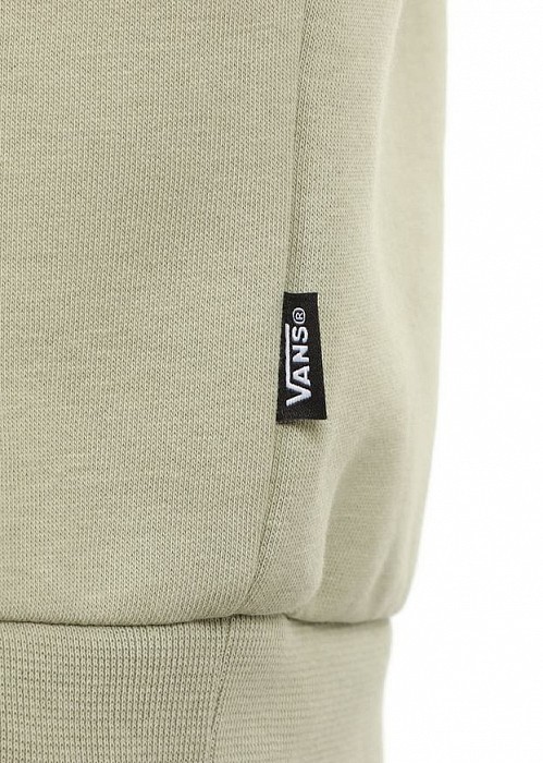 Mikina VANS LEFT CHEST PULLOVER SOFT SAGE