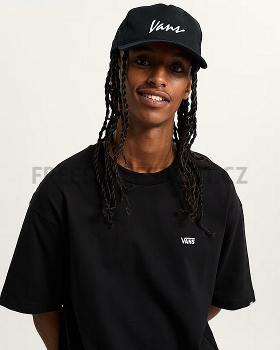 Triko VANS LEFT CHEST II LOOSE SS BLACK