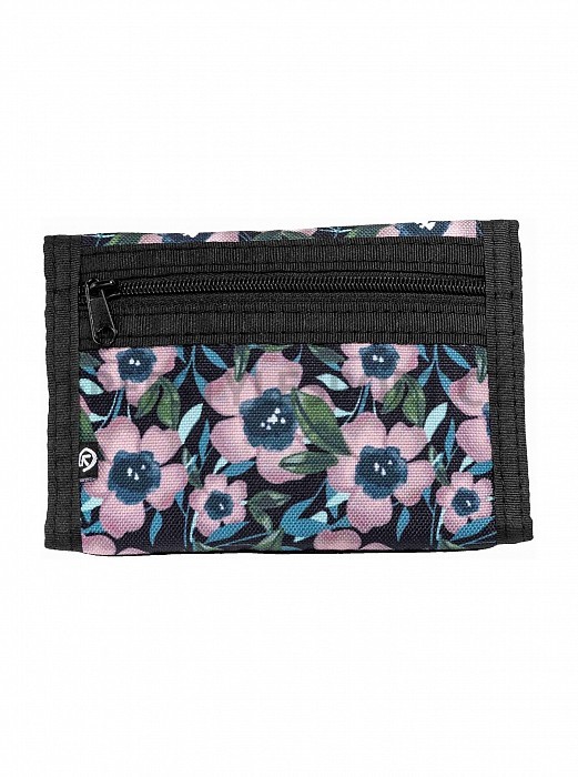 Peněženka MEATFLY HUEY WALLET PINK FLOWERS