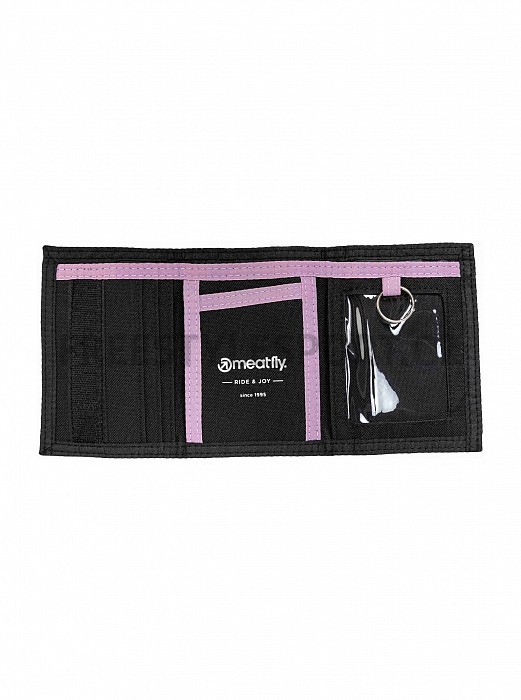 Peněženka MEATFLY HUEY WALLET PINK FLOWERS