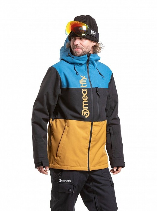 Bunda MEATFLY MANIFOLD JACKET WOOD/BLUE