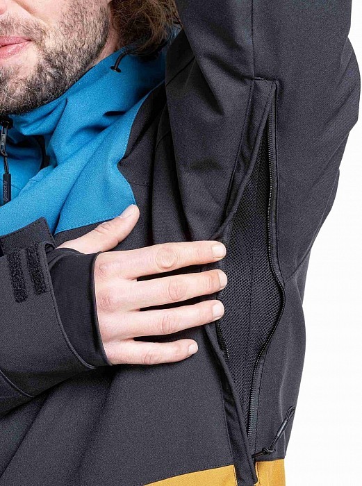 Bunda MEATFLY MANIFOLD JACKET WOOD/BLUE