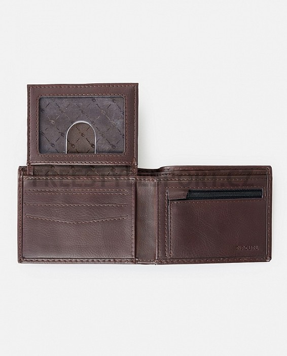 Peněženka RIP CURL PATCHED PU ALL DAY BROWN