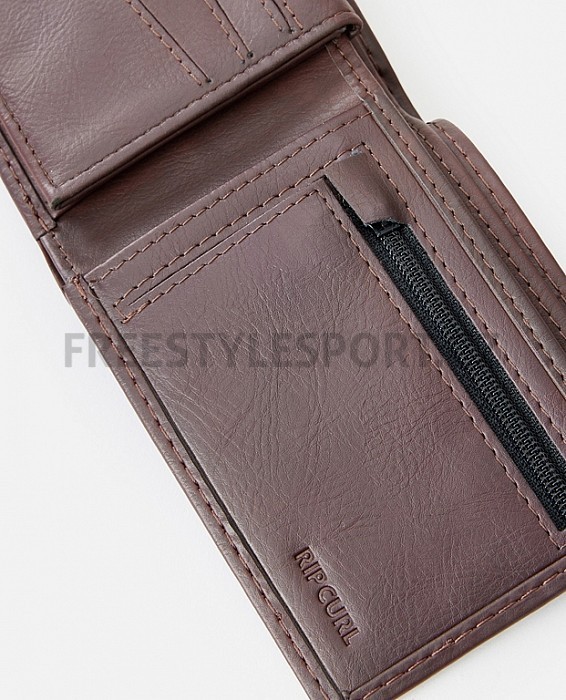 Peněženka RIP CURL PATCHED PU ALL DAY BROWN