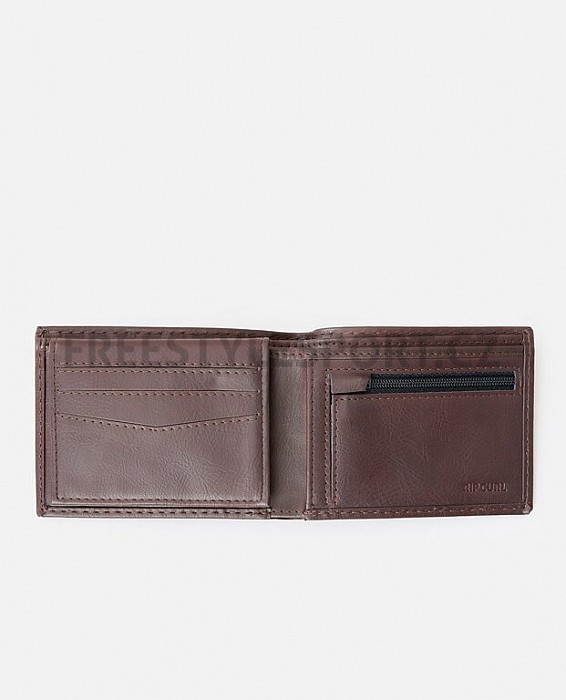 Peněženka RIP CURL PATCHED PU ALL DAY BROWN