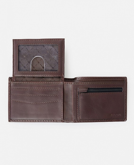 Peněženka RIP CURL PATCHED PU ALL DAY BROWN