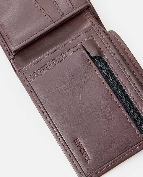 Peněženka RIP CURL PATCHED PU ALL DAY BROWN