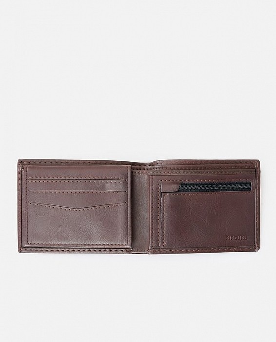 Peněženka RIP CURL PATCHED PU ALL DAY BROWN