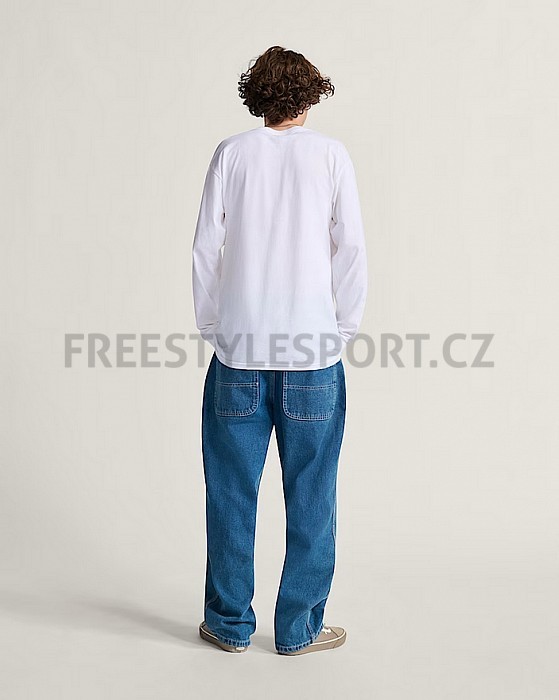 Kalhoty VANS SKATE CHECK-5 LOOSE DENIM VINTAGE INDIGO