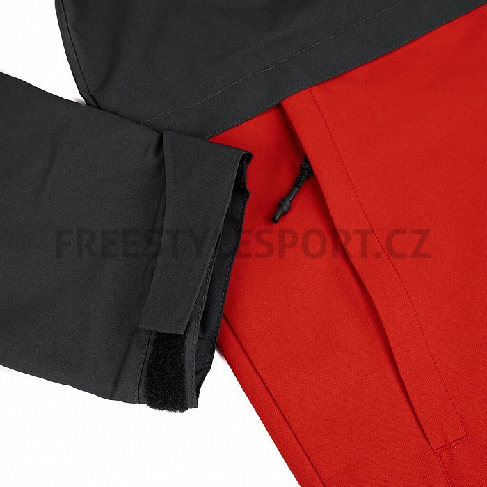 Bunda HORSEFEATHERS CLOSTER II JACKET 22/23 PHANTOM/LAVA RED