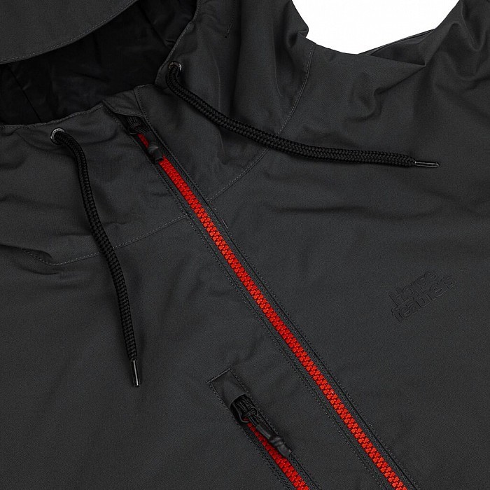 Bunda HORSEFEATHERS CLOSTER II JACKET 22/23 PHANTOM/LAVA RED