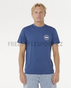 Triko RIP CURL STAPLE TEE LIGHT NAVY