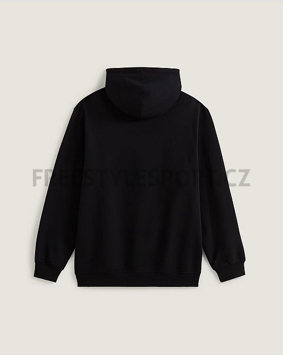 Mikina VANS LEFT CHEST II LOOSE PULLOVER BLACK