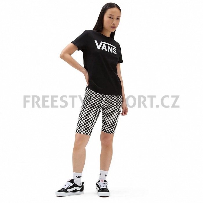 Triko VANS WM FLYING V CREW TEE BLACK