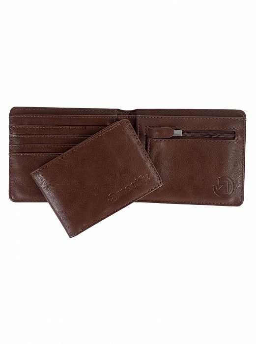 Peněženka MEATFLY DARIN WALLET BROWN