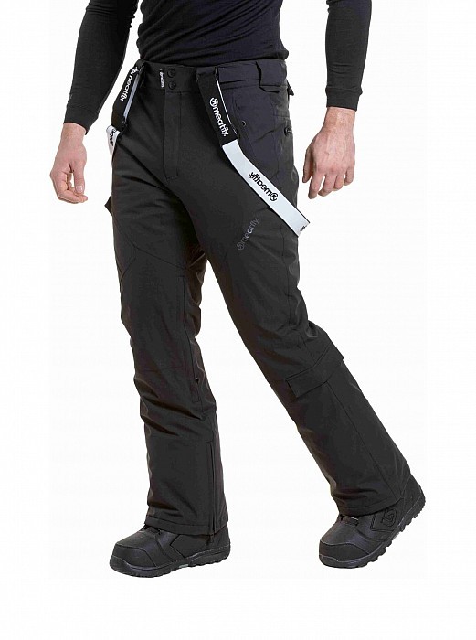 Kalhoty MEATFLY GHOST PANTS 25/26 BLACK