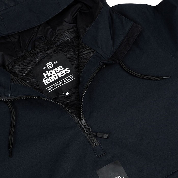 Pánská bunda HORSEFEATHERS SHAW JACKET BLACK/PHANTOM