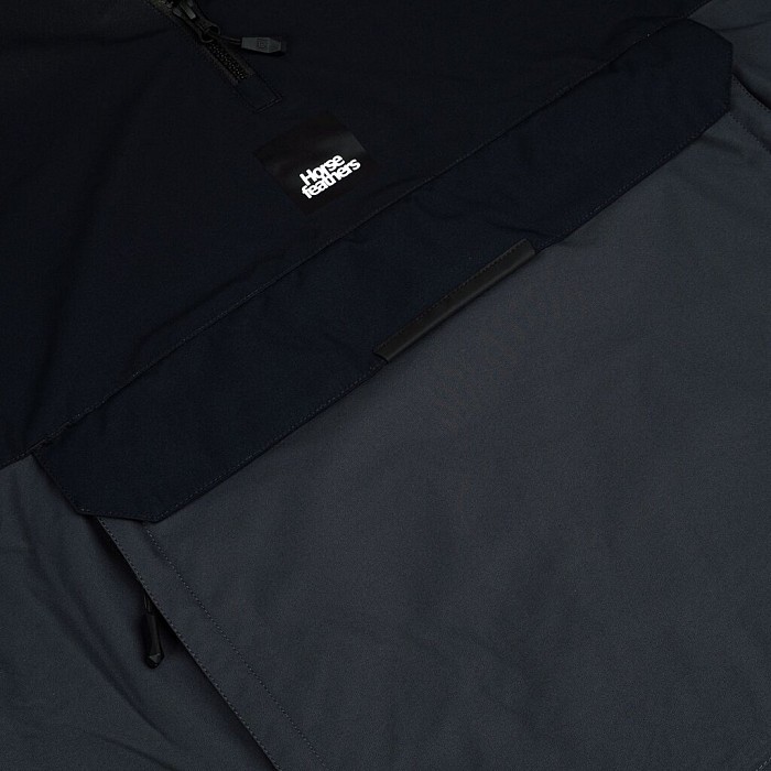 Pánská bunda HORSEFEATHERS SHAW JACKET BLACK/PHANTOM