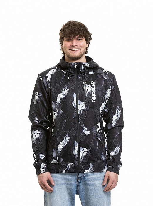 Mikina MEATFLY LIGHTYEAR TECHNICAL HOODIE DEEP LAKE