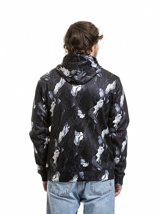 Mikina MEATFLY LIGHTYEAR TECHNICAL HOODIE DEEP LAKE