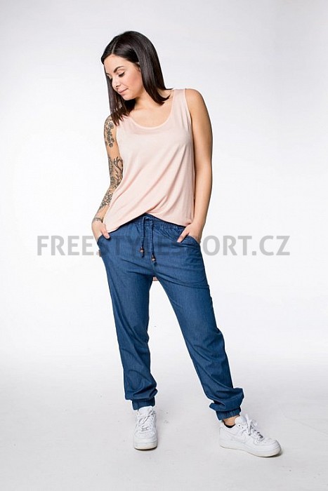Kalhoty Alife and Kickin ALICIAAK DARK DENIM