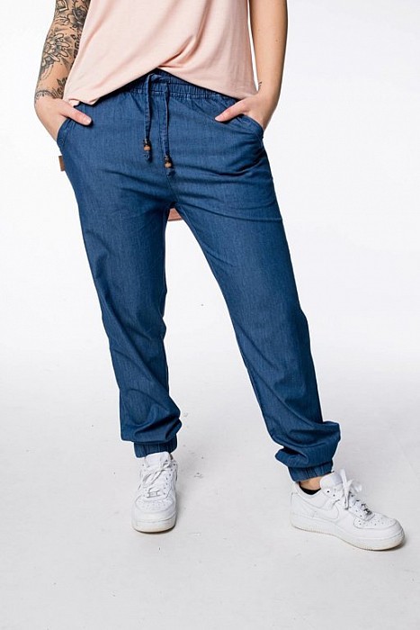 Kalhoty Alife and Kickin ALICIAAK DARK DENIM